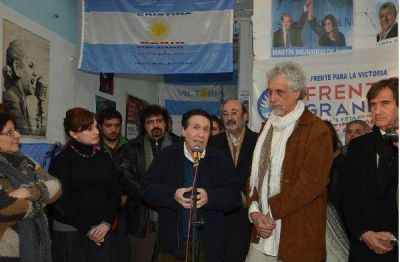 D�az P�rez inaugur� una nueva casa partidaria