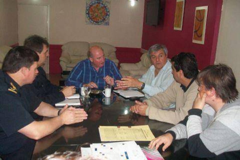 Se reunieron funcionarios y autoridades policiales