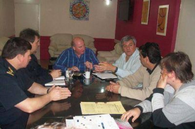 Se reunieron funcionarios y autoridades policiales