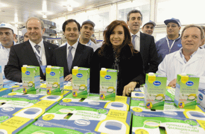 SanCor produce 800 mil litros diarios en la planta de Chivilcoy 