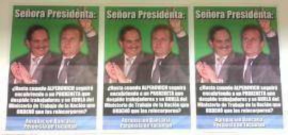 Alperovich y "Cacho" en la 9 de Julio