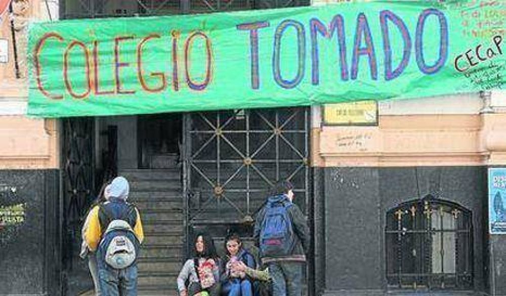 Ya hay siete escuelas tomadas en la Ciudad