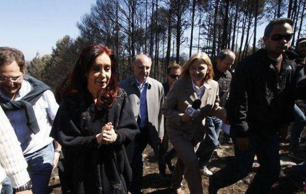 Cristina en C�rdoba: Las tragedias son de todos