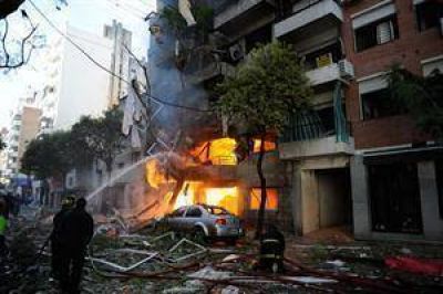 Explosi�n en Rosario: imputan a los administradores del edificio