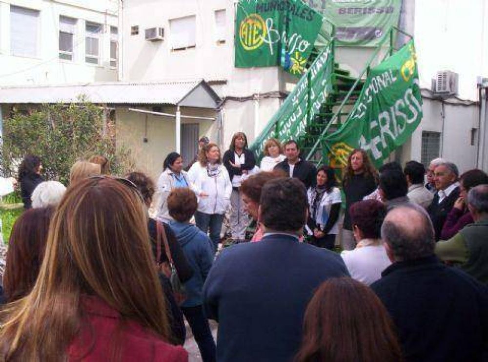 Se cre� la oficina de ATE �Elsa Carabajal� en el Hospital Larrain