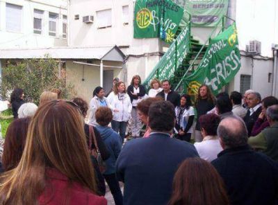 Se cre� la oficina de ATE �Elsa Carabajal� en el Hospital Larrain