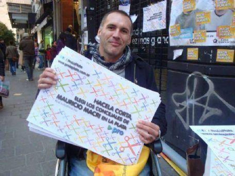 Julio Irurueta: �Estamos convencidos de que nos corresponde llevar la bandera del Pro en La Plata�