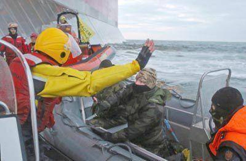 La guardia costera rusa detuvo a un activista marplatense en el mar