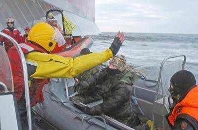 La guardia costera rusa detuvo a un activista marplatense en el mar