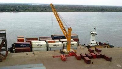 Retiraron del puerto de Formosa 5 contendores con destino a Estado Unidos 