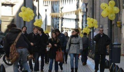 El 60% del Microcentro ya es "prioridad peat�n"