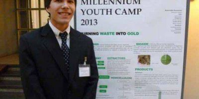 Piquense estuvo en Finlandia integrando un equipo que expuso un proyecto