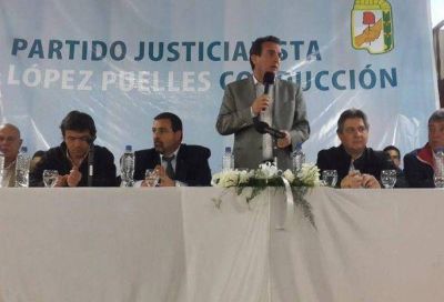 El PJ intent� mostrarse unido y con el gobernador como conductor en un acto en Luj�n