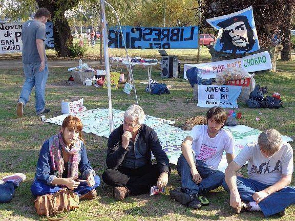 Victoria Donda particip� de una jornada cultural en San Isidro
