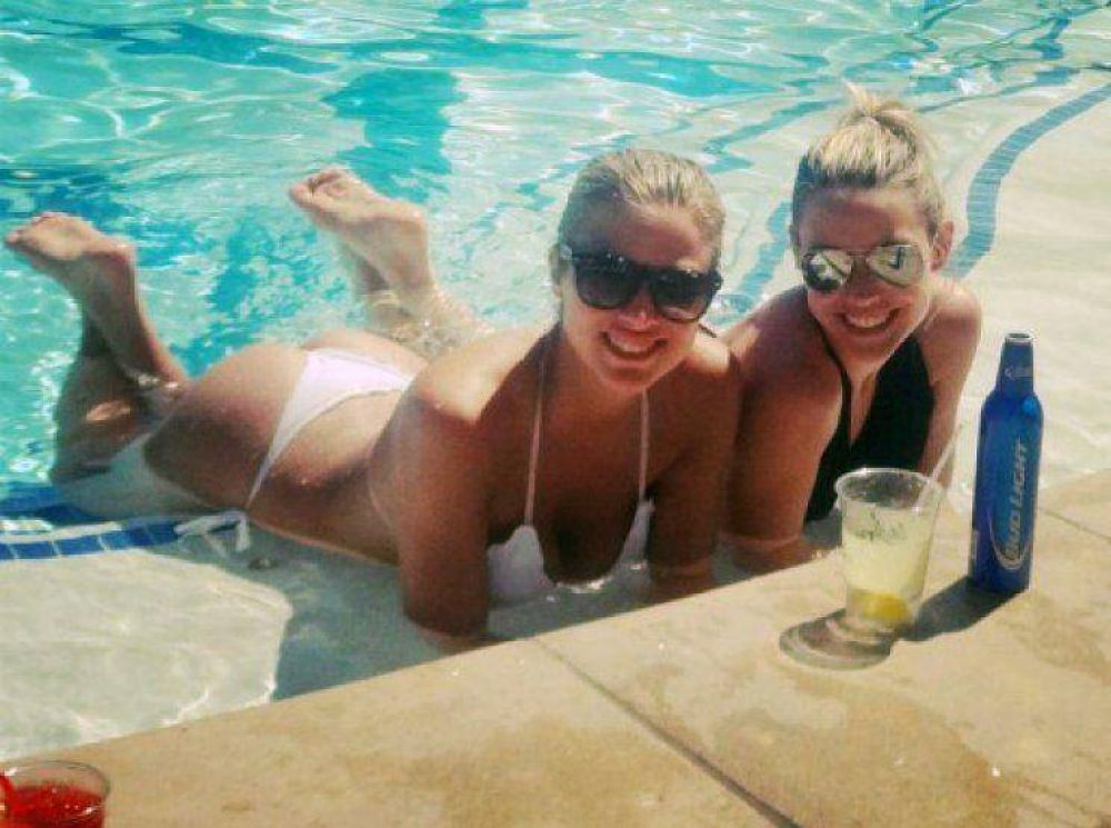 Las azafatas de Guido Kaczka se pusieron hot en Las Vegas