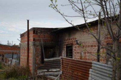 Incendio en una vivienda de Villa Nueva