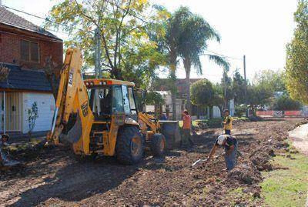 Nuevos asfaltos para los vecinos de Castelar 