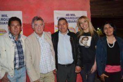Barrionuevo visit La Paz y critic a la gobernadora
