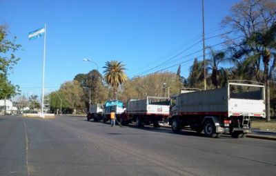 El d�a despu�s: varios kilos de basura y un gran operativo de limpieza en el Parque