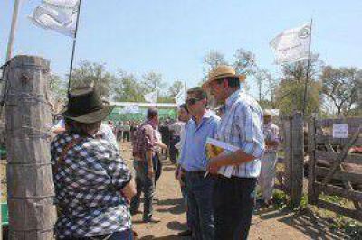 El ministro Quintana mantuvo encuentros de trabajo con productores en sus lotes productivos