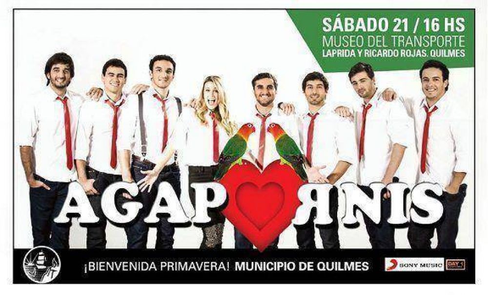 Quilmes: el show de Agapornis se pas para el sbado 5 de octubre