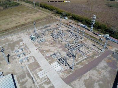 Megaestaci�n el�ctrica en Capital estar�a lista antes de fin de a�o
