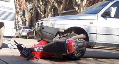Cullen: diez motociclistas accidentados por d�a