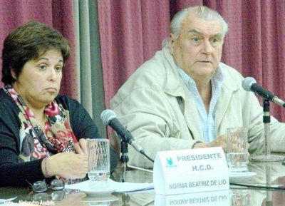 Imprevista visita del Intendente al HCD