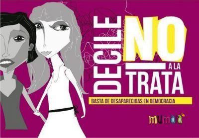 No a la Trata y basta de desaparecidas en democracia