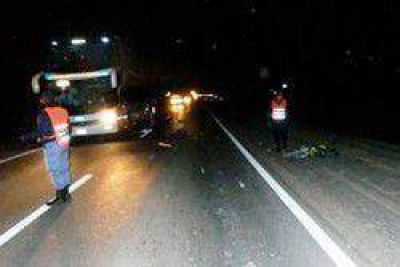 Otro muerto en el fin de semana, esta vez un ciclista en la Ruta 11