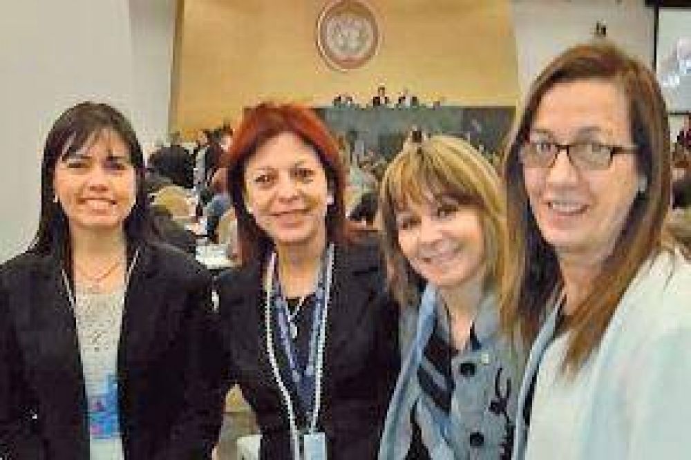 Funcionaria santiague�a asisti� a reuni�n de la ONU