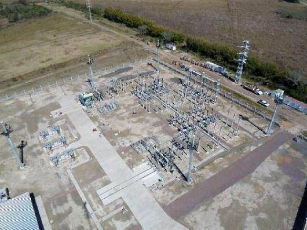 Estaci�n el�ctrica casi en el t�rmino de su finalizaci�n