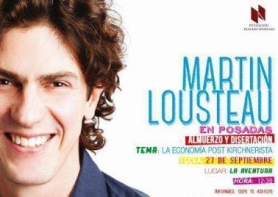 Mart�n Lousteau disertar� en Posadas sobre Econom�a