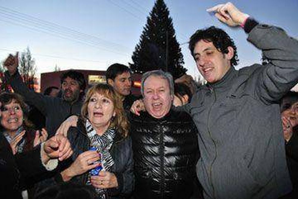 Mabel Garc�a valor� el apoyo de Peralta