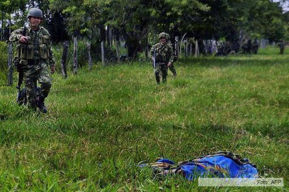 Cuatro personas murieron durante un enfrentamiento entre el Ej�rcito de Colombia y las FARC