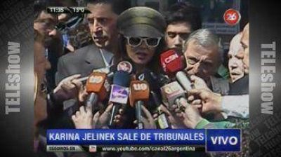 Escandalosa audiencia entre Jelinek y Fari�a en Tribunales