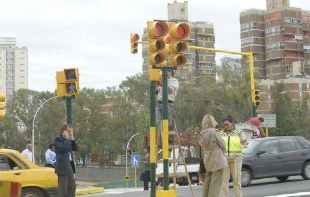 Hay siete avenidas con sem�foros sin sincronizar