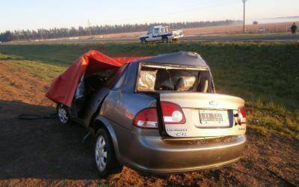 Tres muertos en dos accidentes de tr�nsito en Ruta 9 altura San Pedro