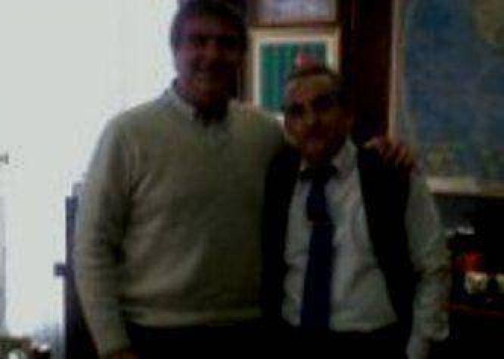 Guillermo Moreno recibi� a Dura�ona	
