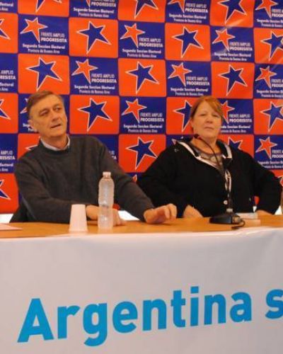 Frente Progresista C�vico y Social: Binner y Stolbizer planean juntos una visita a San Nicol�s