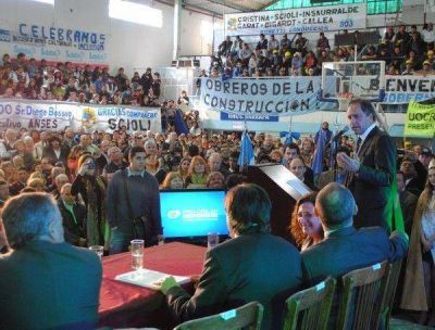 �Tenemos que cuidar todo lo que hemos logrado�, plante� Scioli en Patagones