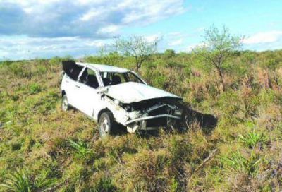 Un posade�o falleci� al volcar su auto en Entre R�os