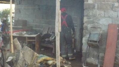 Rescat� a ni�o de un incendio
