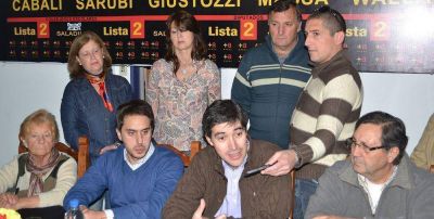 �Estamos conforme con la relaci�n que estamos construyendo con la gente y fundamentalmente por haber podido cambiar la agenda p�blica�