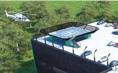Construir�n un helipuerto en el Regional