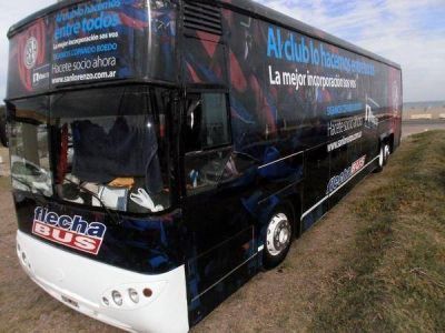 San Lorenzo: El Cuervo M�vil estar� el mi�rcoles en R�o Grande