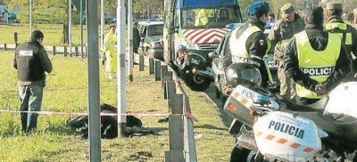 La aparici�n de un muerto frente al hotel de Granados conmociona al Conurbano
