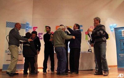 Se entregaron las medallas de las Olimpiadas de la Tercera Edad de San Miguel