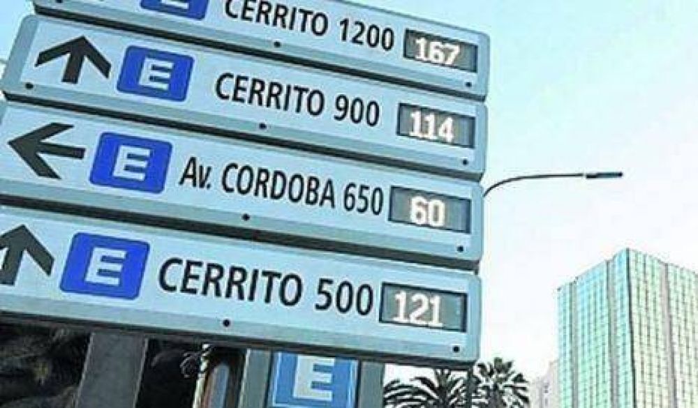 Colocan nuevos carteles electr�nicos en la 9 de julio