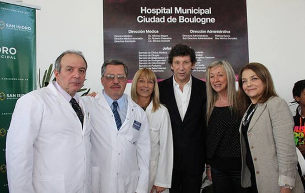 Posse encabez� el acto por los 20 a�os del Hospital de Boulogne